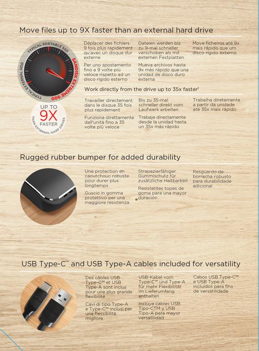 Produktbild SanDisk Extreme 900 Portable (1920 GB)