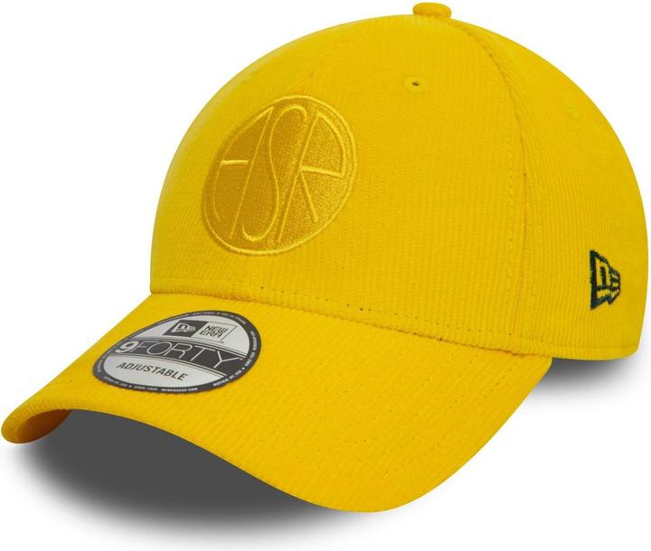 Actual product image New Era 9Forty Strapback Cap - CORDE AS Roma gold