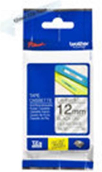 Actual product image Brother TZe-131 (1.20 cm, Black, Transparent)