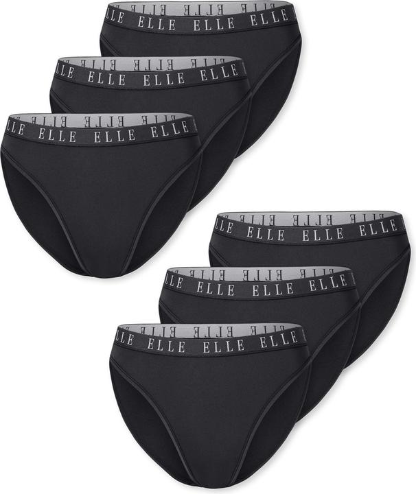 Elle Slip High Leg - LOGO (M, 6er Pack)