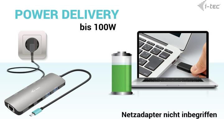 Immagine prodotto i-tec Nano (USB-C, 9 Porti)