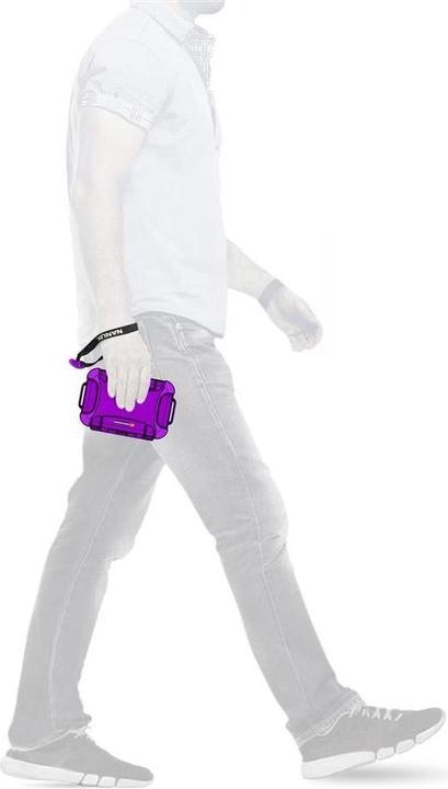Actual product image Nanuk Outdoor Case Nano Case 320 Purple (Photo case, 1.25 l)