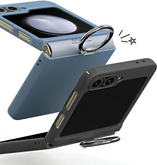 Actual product image GCS etui Aero Flex R Sam Z Flip6 czarny/black AR20-02022A (Samsung Galaxy Z Flip6, Samsung Galaxy Z Flip7 FE)