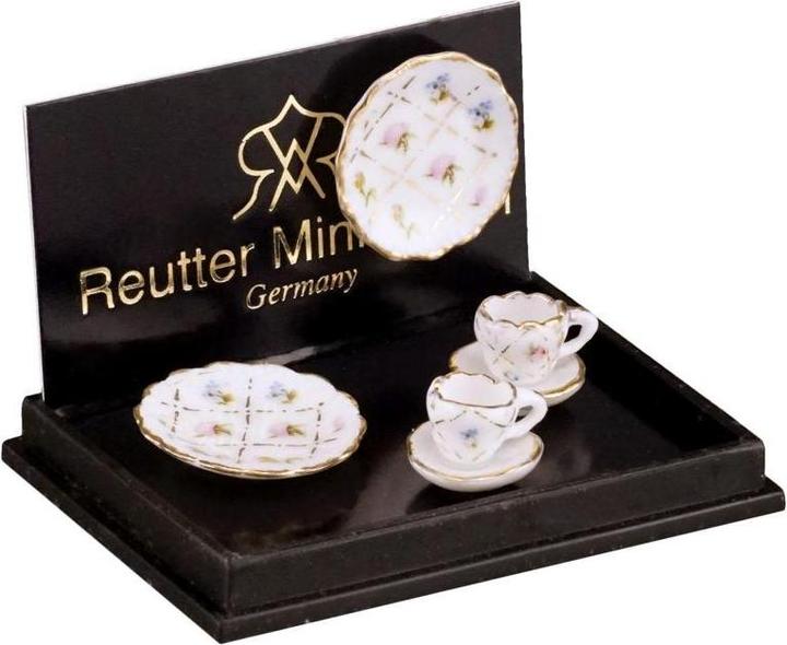 Image du produit Reutter 2 couverts à café, Gold Karo
