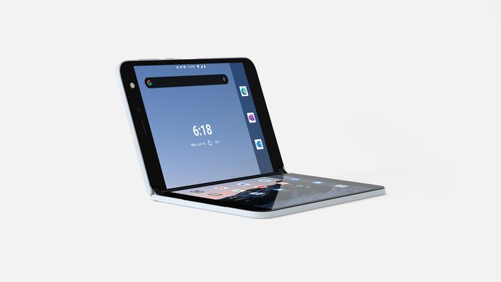 Immagine prodotto Microsoft Surface Duo (128 GB, Ghiacciaio, 8.10", Doppia SIM, 11 Mpx, 4G)
