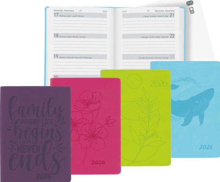 Actual product image Biella Pocket Agenda Memento Ladytimer