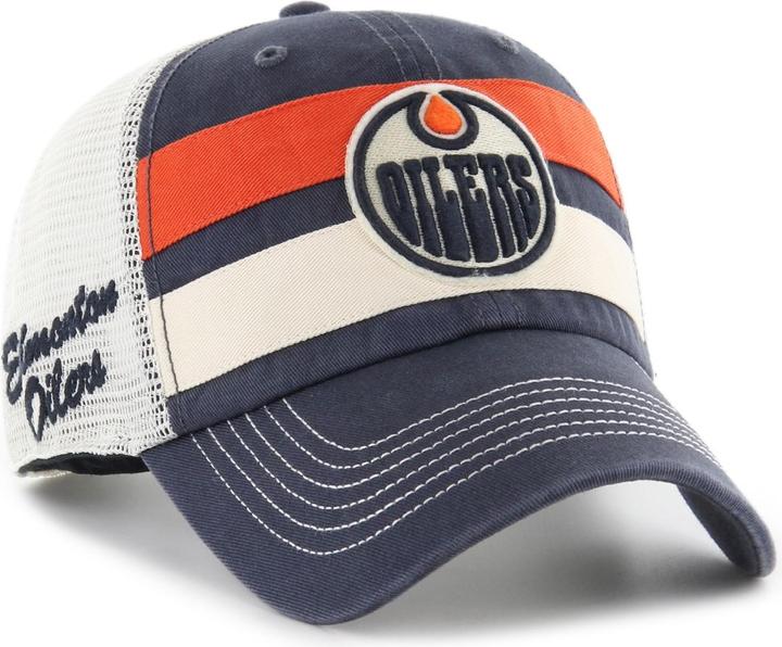 47 Brand Relaxed-Fit Trucker Cap - CLUBHOUSE Edmonton Oilers