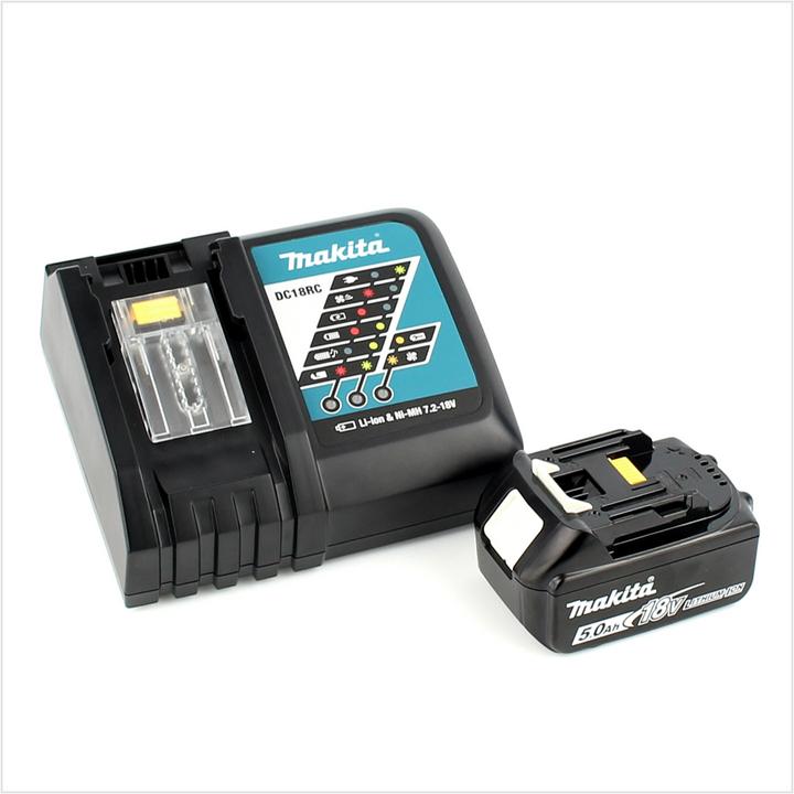 Image du produit Makita DSS 611 RT1J 18V Li-ion Scie Circulaire sans fil 165mm + Coffret Makpac + 1x Batterie BL1805