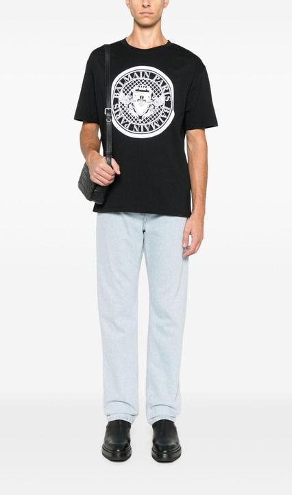 Actual product image Balmain T-shirts And Polos Black (L)