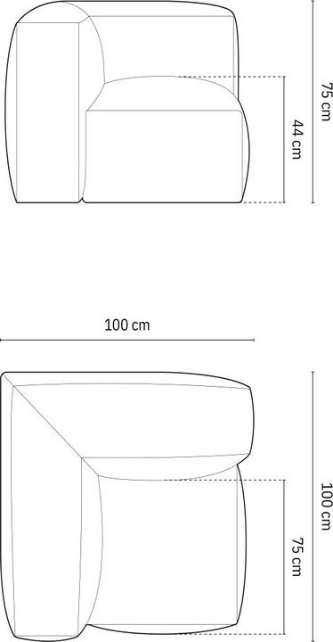 Produktbild Micadoni Martina (1-Sitzer, Modular Sofa)