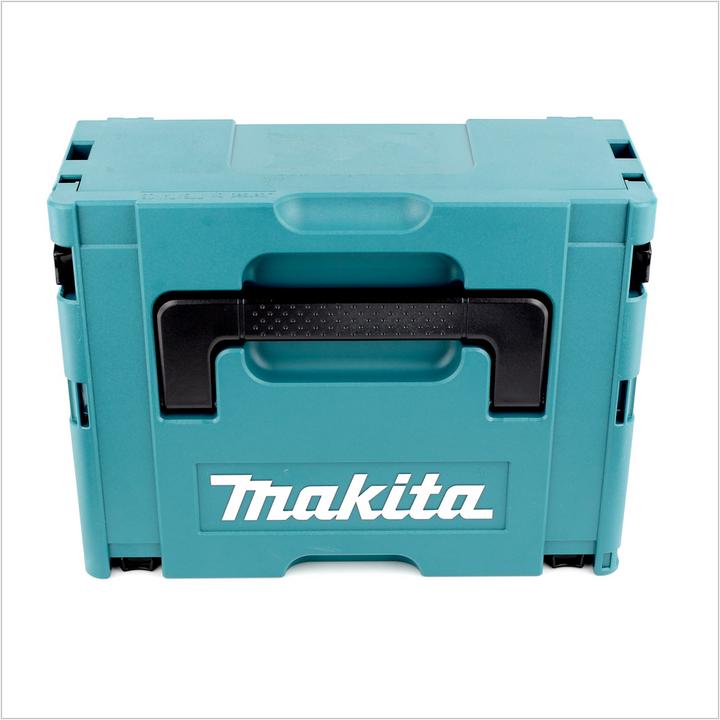 Actual product image Makita DBO 180 RFJ 18 V battery orbital sander + 2x battery 3,0Ah + charger + Makpac (Eccentric grinder)