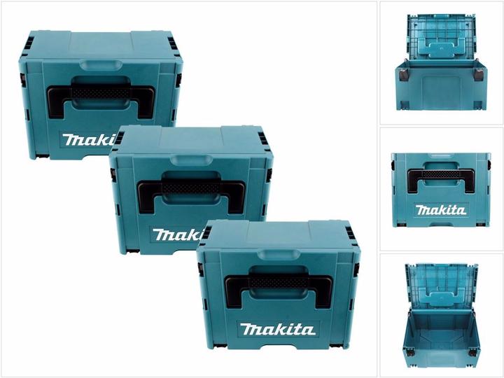 Actual product image Makita MAKPAC system case size 3 in set of 3 (3 pieces)