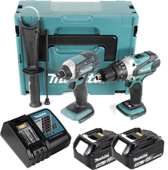 Produktbild Makita DLX 2145 TJ Kombi-Set (Akkubetrieb)