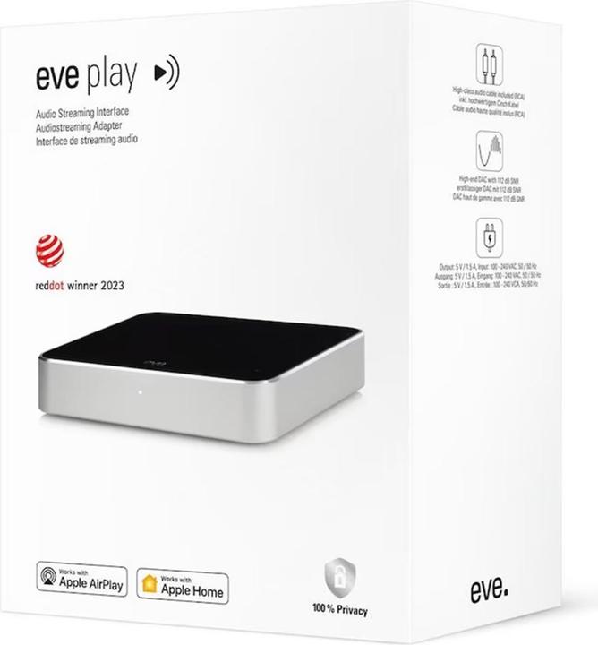 Actual product image Eve Play (Network Audio Player)