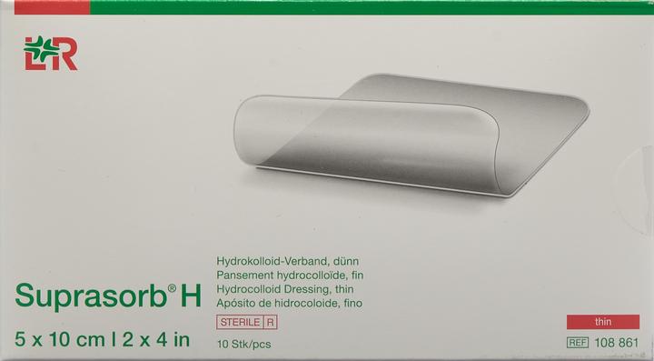 Actual product image Suprasorb H Dünn 5x10cm (10 x)