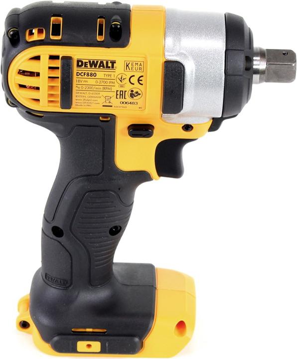 Produktbild DeWalt DCF 880 Akku Schlagschrauber 18V 203Nm + 1x Akku 5,0Ah + Ladegerät (Akkubetrieb)
