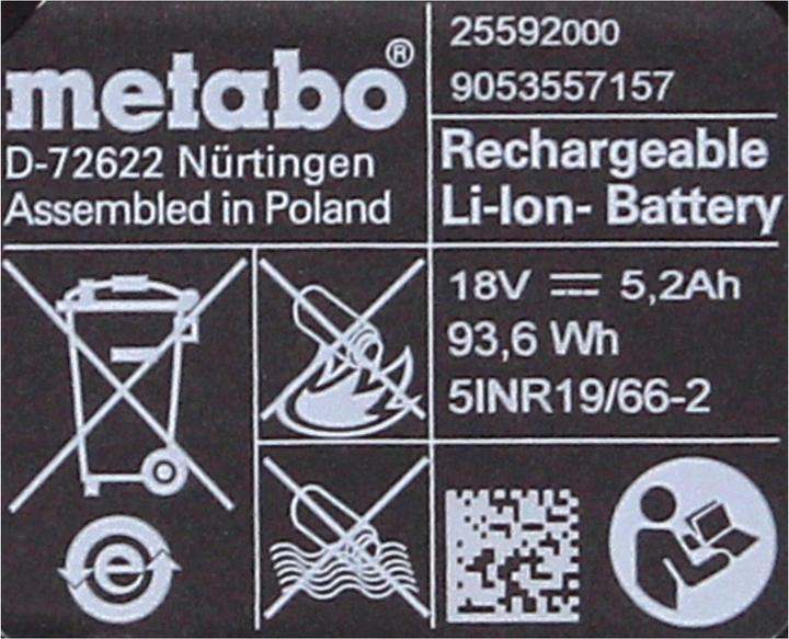 Produktbild Metabo Li-Power Akku Set (18 V)