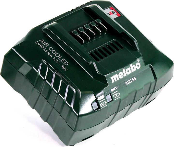 Actual product image Metabo Battery base set 18V with 1x battery 5,2Ah ( 625592000 ) + charger ASC 55 ( 627044000 ) (18 V)