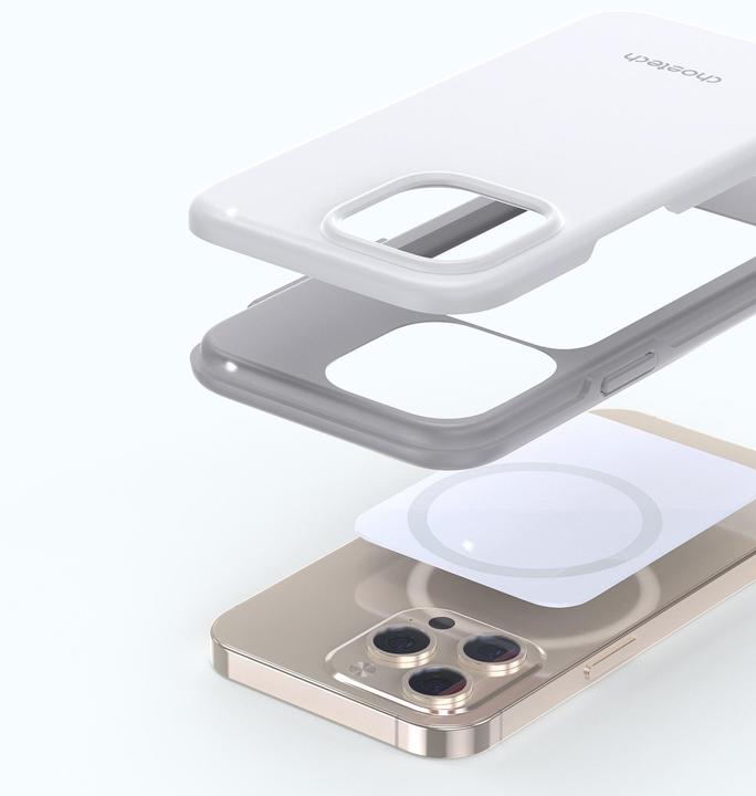 Produktbild Choetech MFM Fall Protection Case for MagSafe for iPhone 13 Pro White (PC0113-MFM-WH) (Apple iPhone 13 Pro)