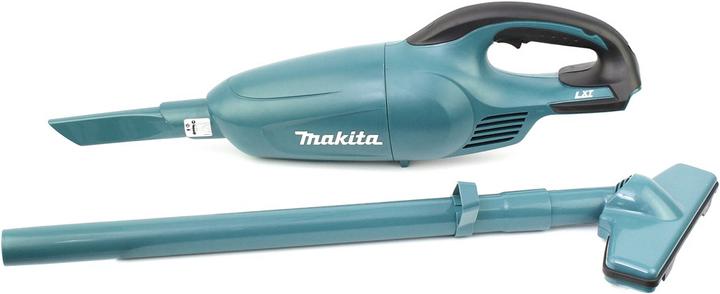 Produktbild Makita DCL 180 18V Li-Ion Akku Staubsauger grün inkl. Düsen + 2x 3,0 Ah Akku + Schnellladegerät