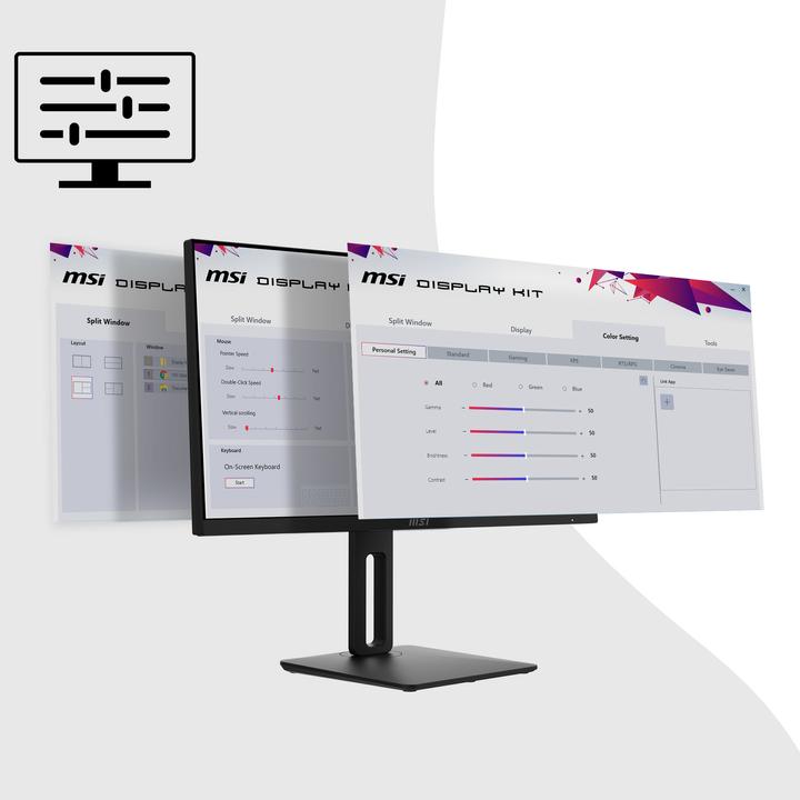Actual product image MSI PRO MP242APDE (1920 x 1080 pixels, 23.80")