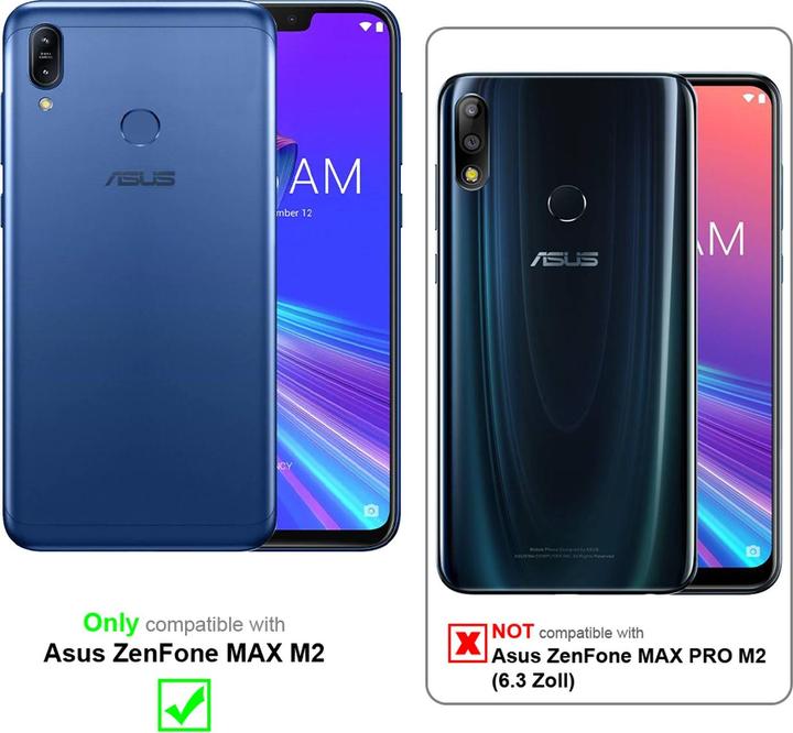 Produktbild Cadorabo Book Invisible Magnet Cover (Asus Zenfone Max (M2))