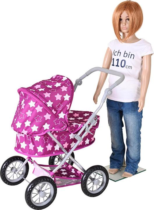 Image du produit Knorrtoys Puppenwagen First - star dark pink