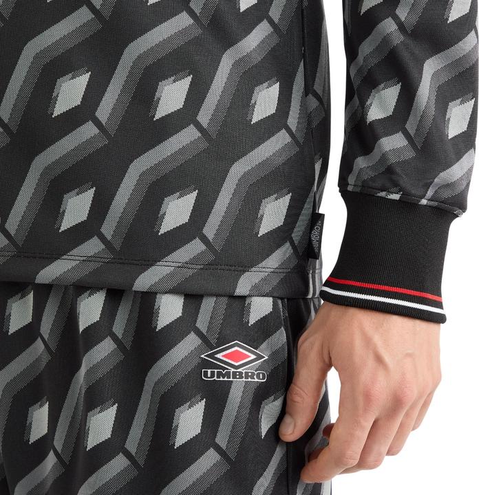 Immagine prodotto Umbro Maglia Jacquard a maniche lunghe da uomo (XS)