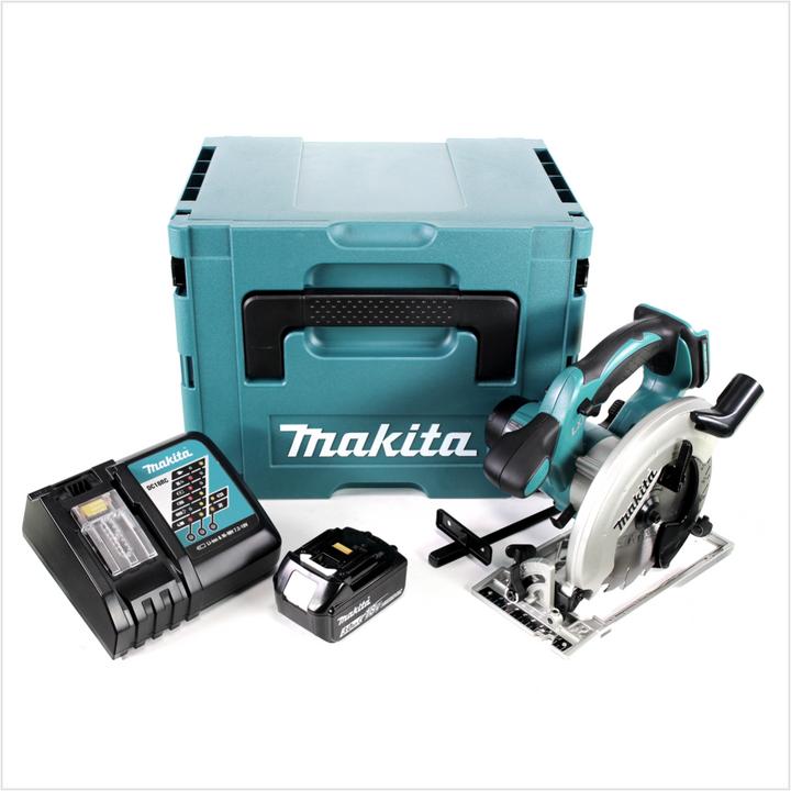 Produktbild Makita DSS 611 RF1J Akku Handkreissäge 18V 165 mm im Makpac + 1x 3,0Ah Akku + Ladegerät