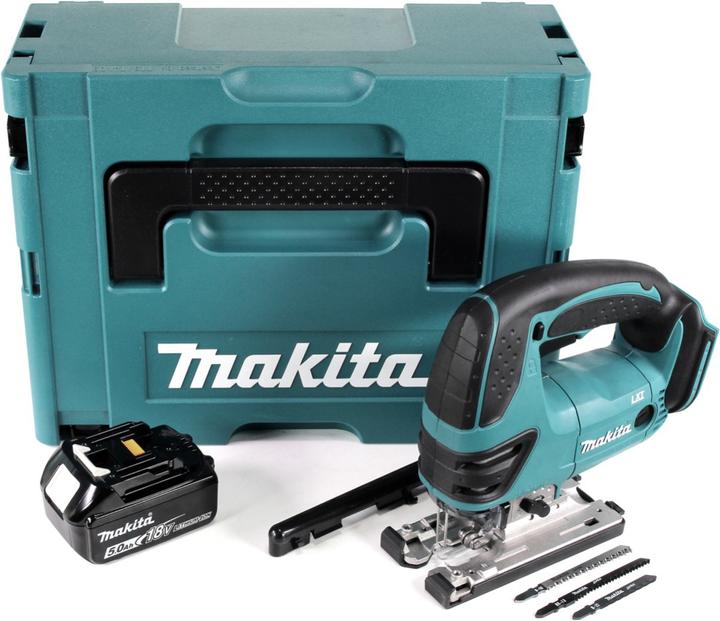 Produktbild Makita DJV 180 T1J Akku Stichsäge 18V + 1x Akku 5,0Ah + Makpac - ohne Ladegerät