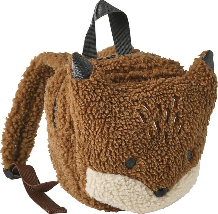 Vertbaudet Kinder Rucksack aus Teddyfleece, Fuchs