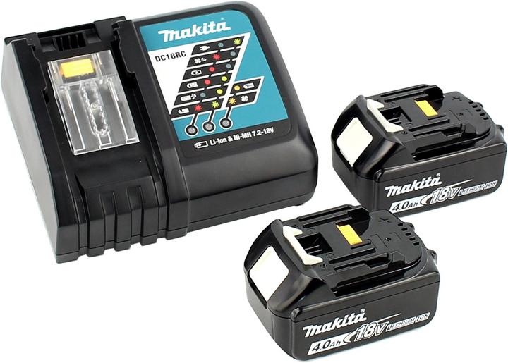 Image du produit Makita DGD 800 RT1J 18 V Li-Ion Meuleuse droite sans fil en Coffret Makpac + 2x Batteries 4,0 Ah + (Meuleuse droite)