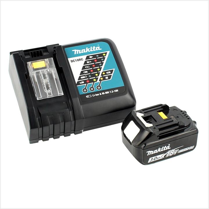 Productafbeelding Makita DHR 202 RF1 Accu combihamer 18V 2,0J SDS Plus in Makpac met 3,0 Ah accu en lader (Oplaadbare batterij)