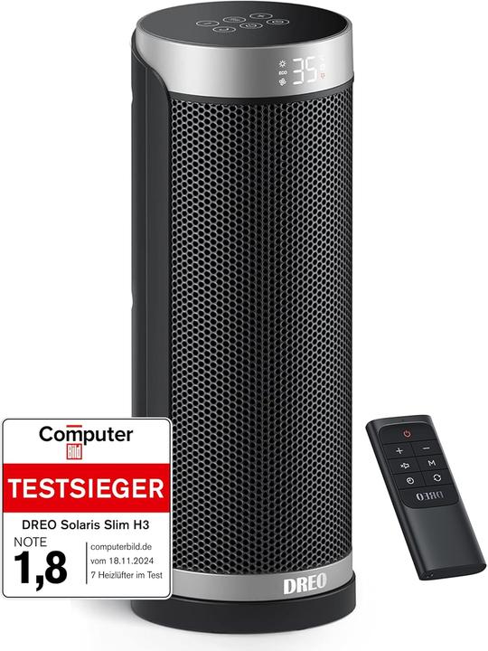 Dreo PTC Keramik Heizlüfter mit Fernbedienung