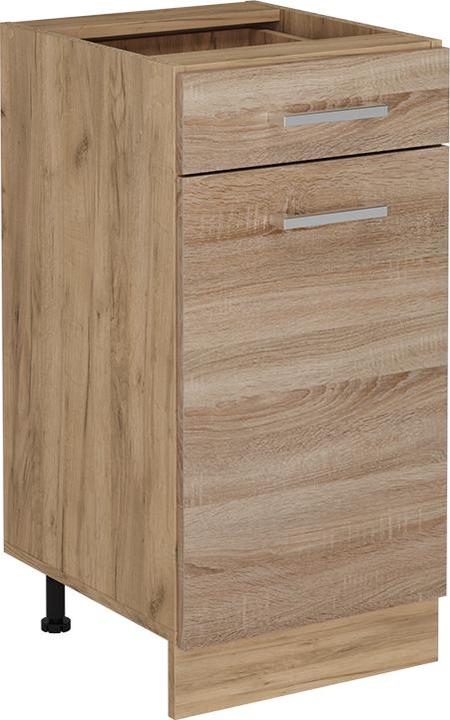 Produktbild Vicco Küchenunterschrank R-Line, Sonoma/Goldkraft Eiche, 40 cm ohne Arbeitsplatte