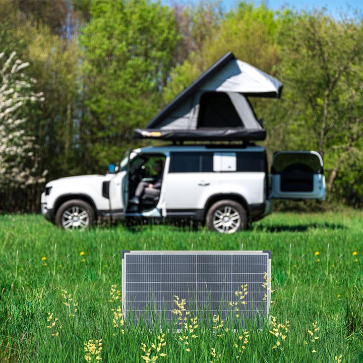 Produktbild Casativo Mobiles Solarpanel mit monokristallinen Zellen, 60 Watt, IP60 Watt, IP65 (60 W, 4.12 kg)