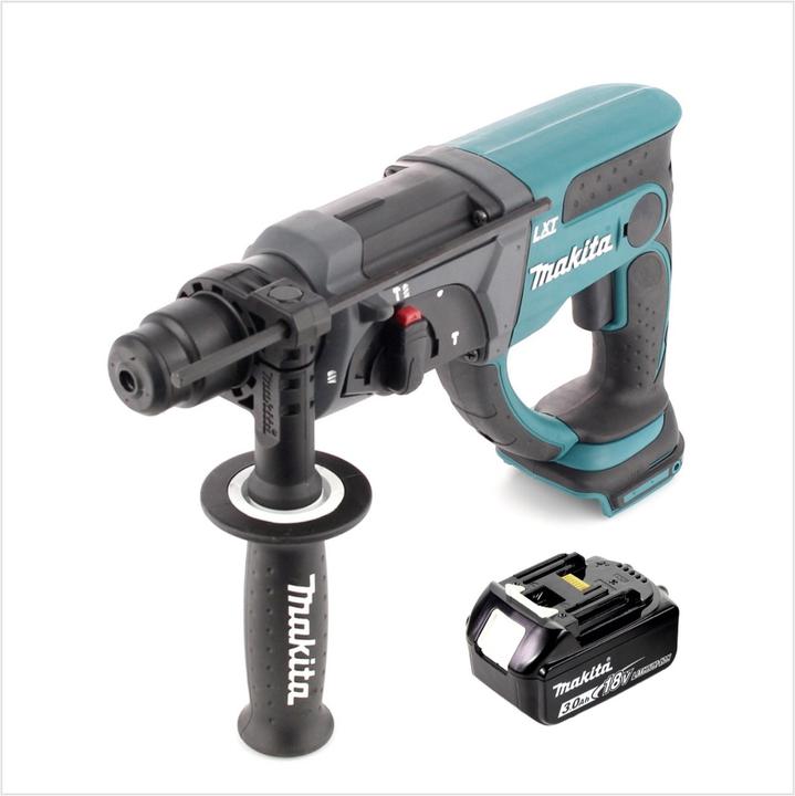 Productafbeelding Makita DHR 202 F1 Accu combihamer 18V 2.0J SDS Plus met 1x BL1830 3,0 Ah oplaadbare accu (Oplaadbare batterij)