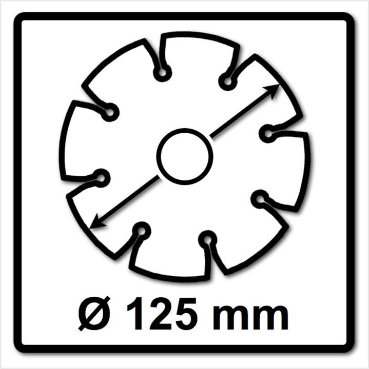 Produktbild Wellcut Diamond Blade Diamant Trennscheibe 125 x 22,2 mm Application Mörtelreste Entferner ( MR - 12
