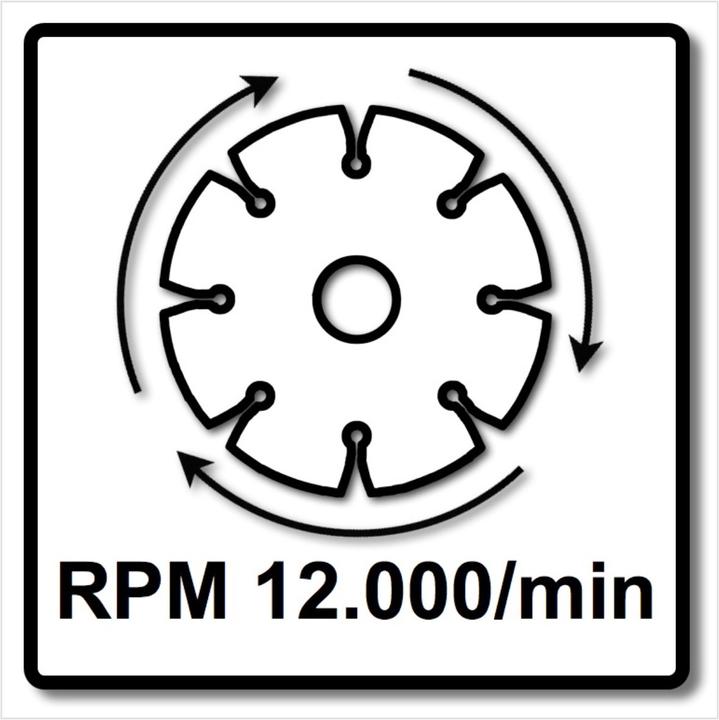 Produktbild Wellcut Diamond Blade Diamant Trennscheibe 125 x 22,2 mm Application Mörtelreste Entferner ( MR - 12