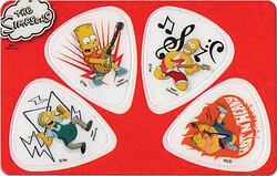 Grover Allman GA PikCard 3 /Simpsons Card with 4 pieces (4 x)