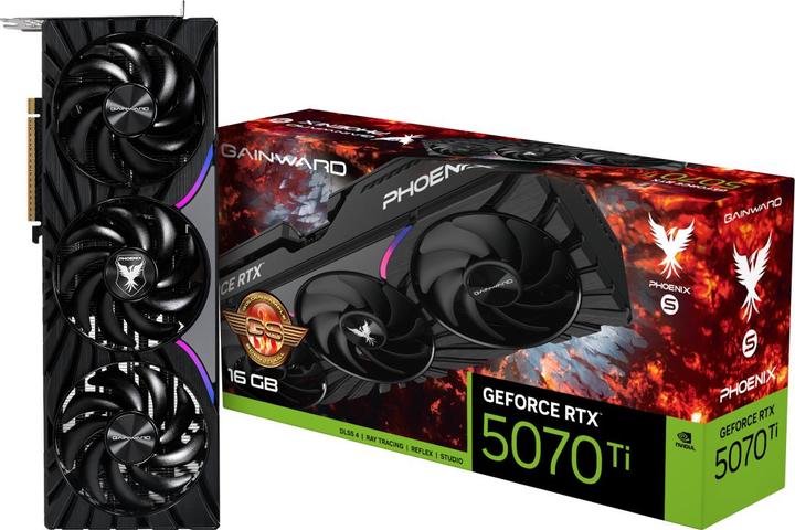 Actual product image Gainward Grafikkarte GeForce RTX 5070 Ti Phoenix-S GS (16 GB)
