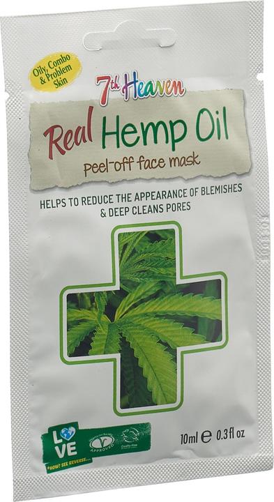 Actual product image 7th Heaven Real Hemp Oil Peel-off Face Mask (10ml) (10 ml)