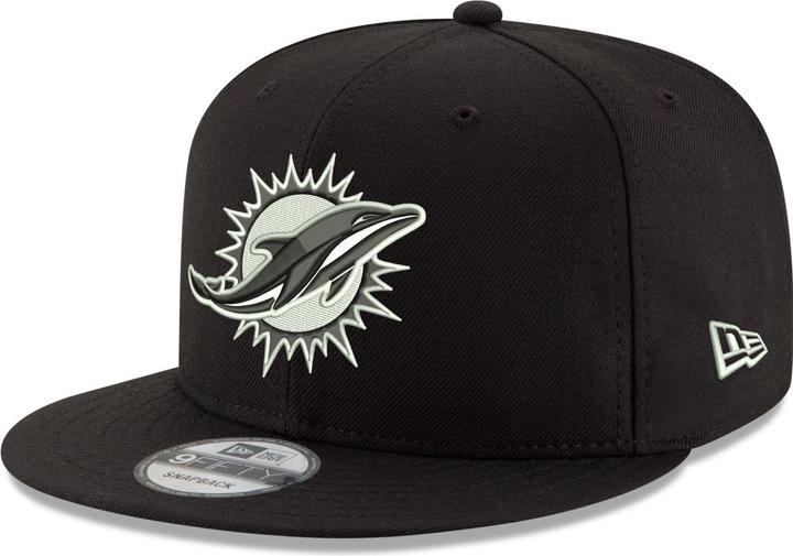 Actual product image New Era 9Fifty Snapback Cap - NFL Miami Dolphins noir