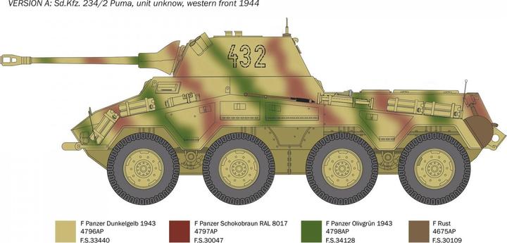 Image du produit 1:35 SdKfz. 234/2 Puma à 8 roues