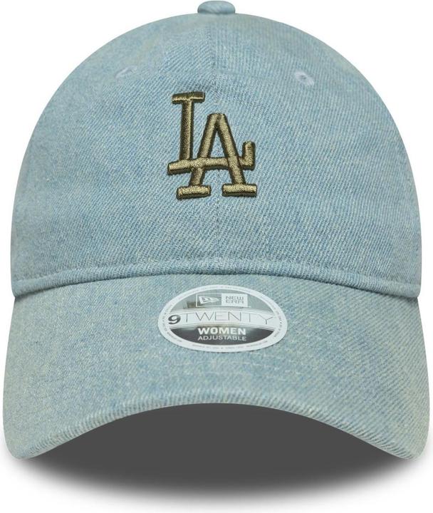 Actual product image New Era 9Twenty Damen Cap - Denim Los Angeles Dodgers