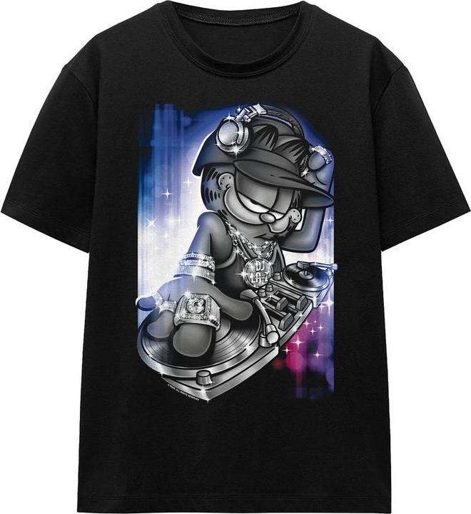 Garfield DJ Lazy TShirt (XXL)