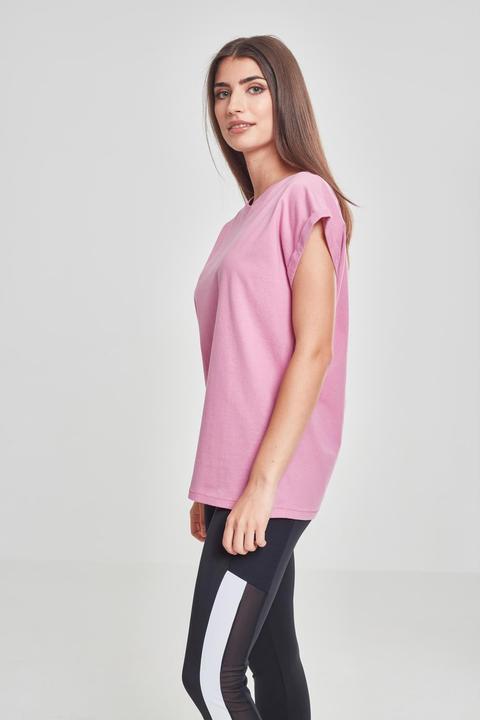 Actual product image Urban Classics Ladies Extended Shoulder Tee (L)