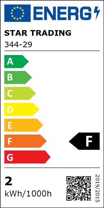 Energy Label Star Trading Halo (GY6.35, 2 W, 235 lm, 1 x, F)