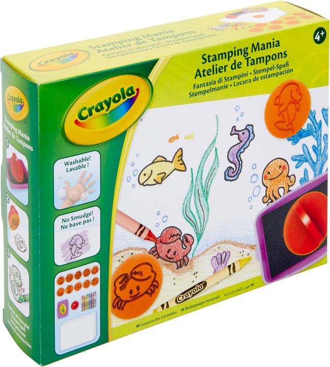 Produktbild Crayola Craft Set Tierstempel Set