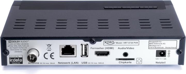 Image du produit Xoro HRT 8730 Kit (DVB-T2, DVB-T)
